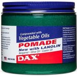 Dax - Pomada con lanolina - Producto para el cuidado del cabello con Bergamota, Aceite de oliva y aceite de ricino 397g.