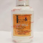 Fair and White - Loción corporal con brillo e hidratación AHA  2 - 485ml.