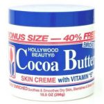 Hollywood beauty - Crema para la piel de manteca de cacao con vitamina ´´E´´ 298g.