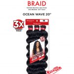 kima braid 3x kow3x color  1b