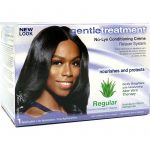 New Look - No-Lye Acondicionador Creme Relaxer System - Regular - Para cabello fino - 461g.