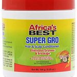 Africa´s Best - Super Gro - Acondicionador para cabello y cuero cabelludo 149g.